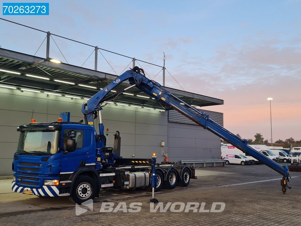 Abrollcontainer typu Scania P380 8X2 NL-Truck Hiab 211 E-3 Hipro Kran VDL 20t Euro 5, Gebrauchtmaschine v Veghel (Obrázek 5)