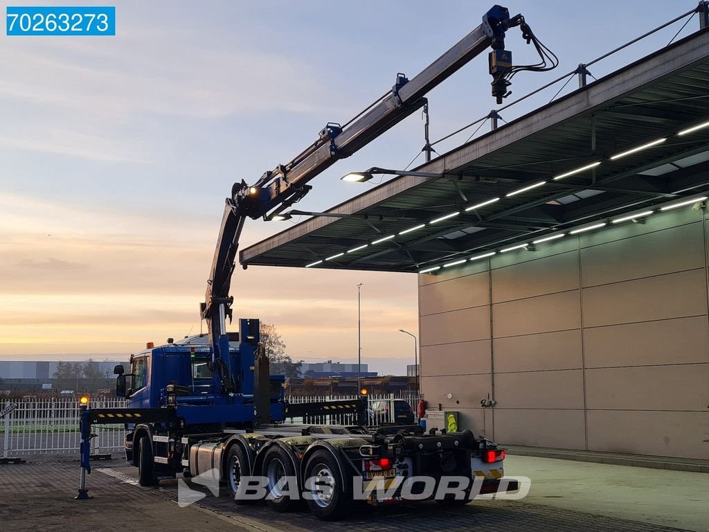 Abrollcontainer des Typs Scania P380 8X2 NL-Truck Hiab 211 E-3 Hipro Kran VDL 20t Euro 5, Gebrauchtmaschine in Veghel (Bild 2)