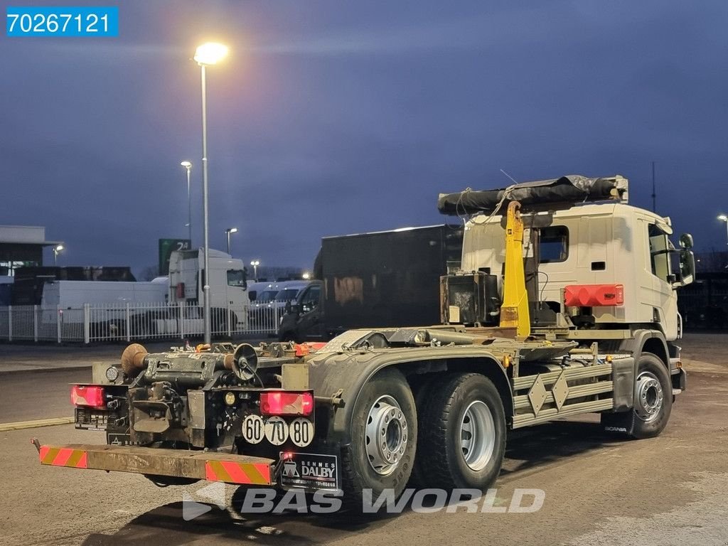 Abrollcontainer des Typs Scania P410 6X2 Dalby 20tons Retarder Automatic Euro 6, Gebrauchtmaschine in Veghel (Bild 11)