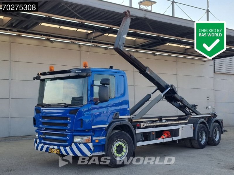 Abrollcontainer del tipo Scania P420 6X2 NL-Truck VDL S-21-660 Liftachse Euro 5, Gebrauchtmaschine In Veghel (Immagine 1)