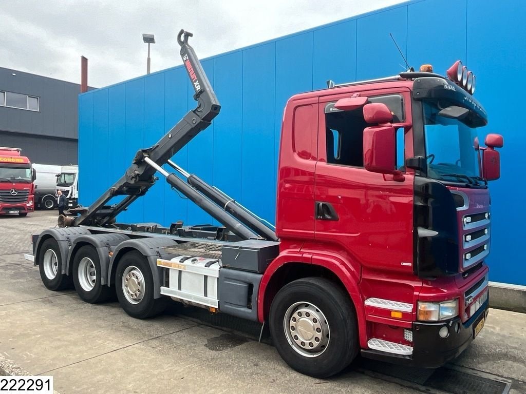 Abrollcontainer van het type Scania R 480 8x2, EURO 5, Multilift, Hydraulic, Gebrauchtmaschine in Ede (Foto 2)