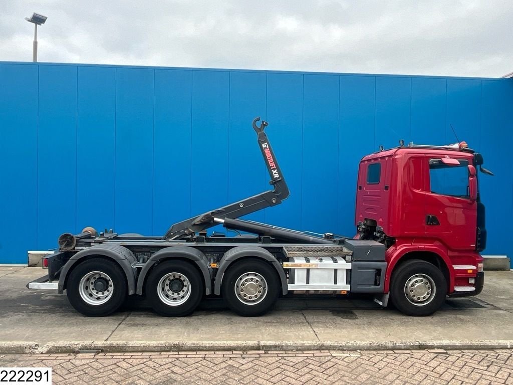 Abrollcontainer van het type Scania R 480 8x2, EURO 5, Multilift, Hydraulic, Gebrauchtmaschine in Ede (Foto 5)