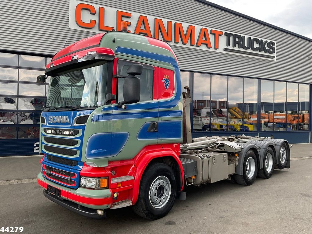 Abrollcontainer Türe ait Scania R 580 Super 8x4 Euro 6 Palfinger 20 Ton haakarmsysteem, Gebrauchtmaschine içinde ANDELST (resim 2)