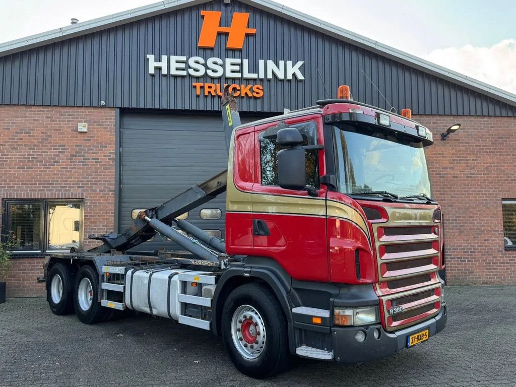 Abrollcontainer van het type Scania R380 6X4 Haakarm/Hooklift Manual Retarder NL Truck, Gebrauchtmaschine in Saasveld (Foto 2)