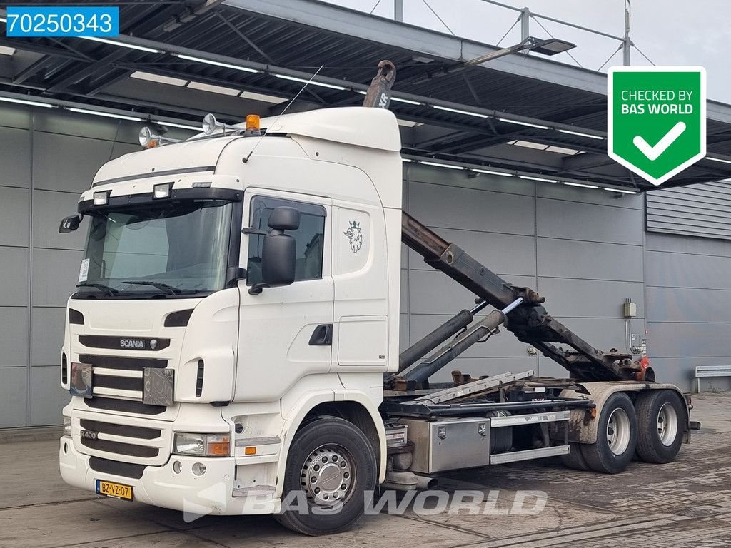 Abrollcontainer typu Scania R400 6X2 NL-Truck 21tons MultiLift Liftachse Euro 5, Gebrauchtmaschine v Veghel (Obrázok 1)