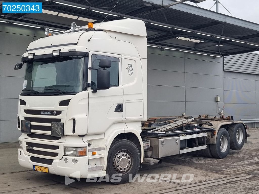 Abrollcontainer typu Scania R400 6X2 NL-Truck 21tons MultiLift Liftachse Euro 5, Gebrauchtmaschine v Veghel (Obrázok 9)