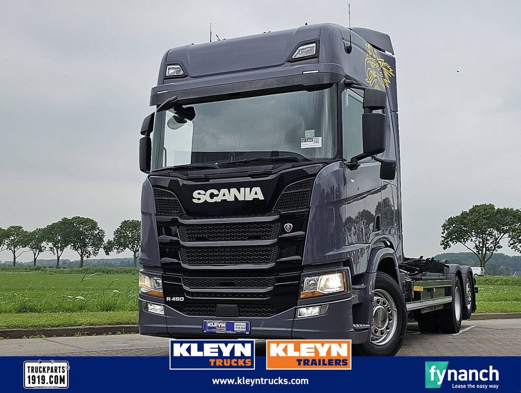 Abrollcontainer van het type Scania R450 6x2*4 palift retar., Gebrauchtmaschine in Vuren (Foto 1)