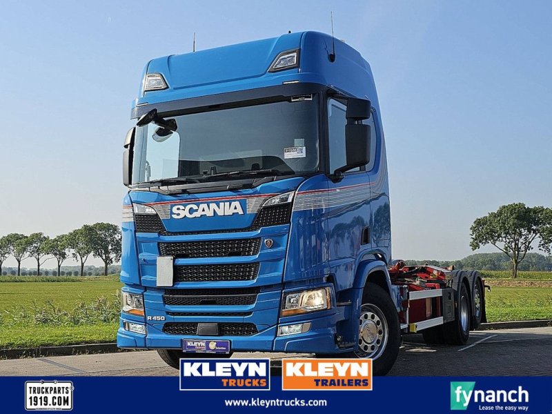 Abrollcontainer a típus Scania R450, Gebrauchtmaschine ekkor: Vuren (Kép 1)