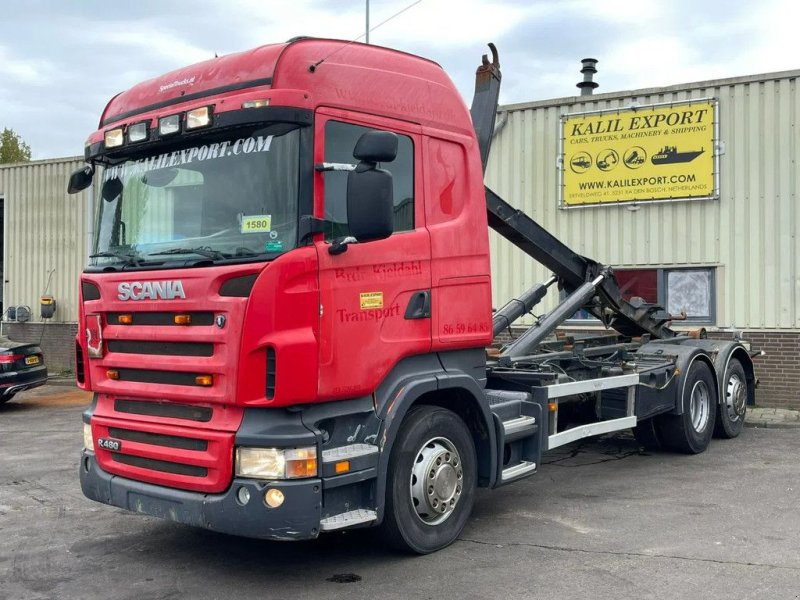 Abrollcontainer typu Scania R480 Multi Lift 6x2 Manual Gearbox Airco Good Condition, Gebrauchtmaschine w 'S-Hertogenbosch