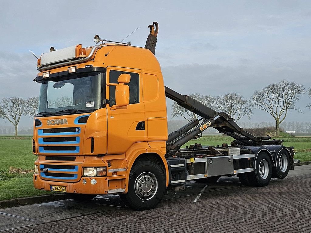 Abrollcontainer a típus Scania R480, Gebrauchtmaschine ekkor: Vuren (Kép 2)