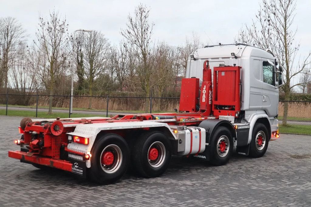 Abrollcontainer des Typs Scania R490 8X4 JOAB HOOK RETARDER BIG AXLES INCL CONTAINER, Gebrauchtmaschine in Marknesse (Bild 8)