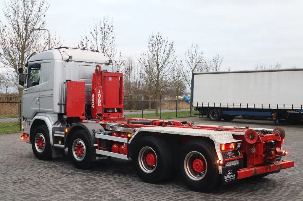 Abrollcontainer des Typs Scania R490 8X4 JOAB HOOK RETARDER BIG AXLES INCL CONTAINER, Gebrauchtmaschine in Marknesse (Bild 10)