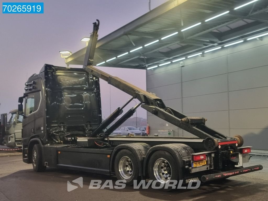 Abrollcontainer Türe ait Scania R520 6X2 NL-Truck V8 Retarder VDL 21t Haak Euro 6, Gebrauchtmaschine içinde Veghel (resim 9)