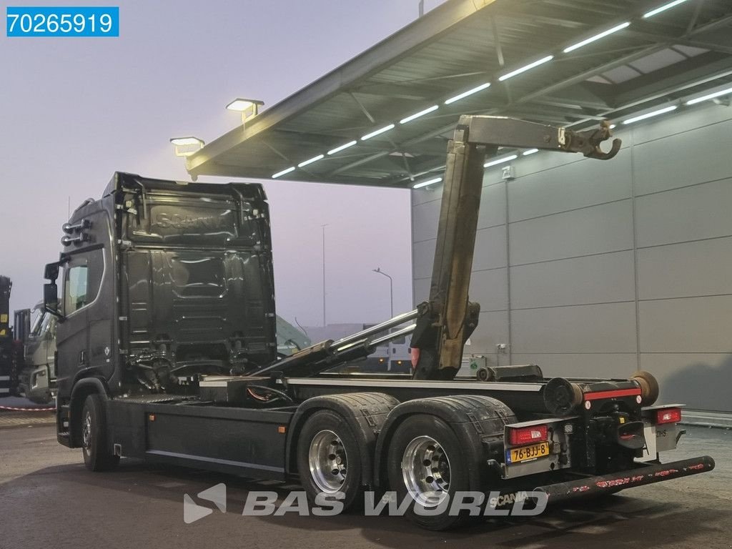 Abrollcontainer Türe ait Scania R520 6X2 NL-Truck V8 Retarder VDL 21t Haak Euro 6, Gebrauchtmaschine içinde Veghel (resim 2)