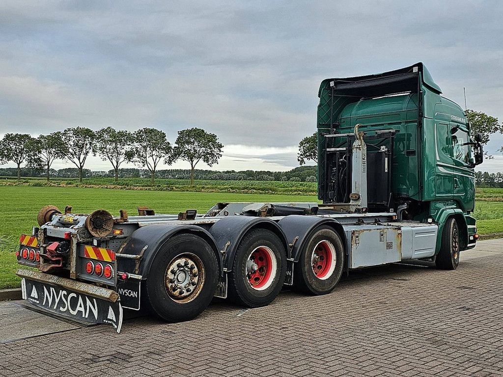 Abrollcontainer tip Scania R520 8x4*4 hnb hiab xr26, Gebrauchtmaschine in Vuren (Poză 3)