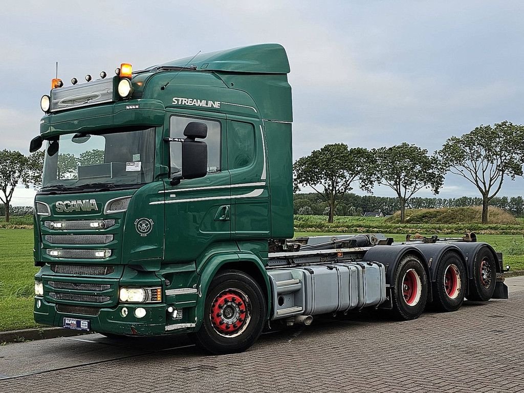 Abrollcontainer des Typs Scania R520 8x4*4 hnb hiab xr26, Gebrauchtmaschine in Vuren (Bild 2)