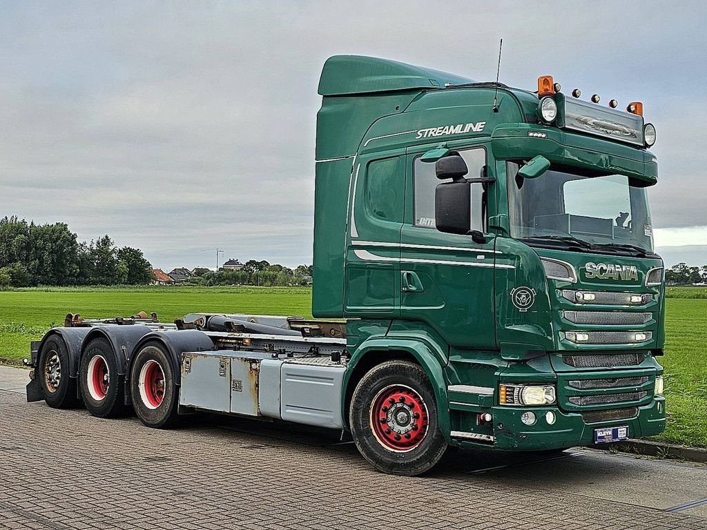 Abrollcontainer van het type Scania R520 8x4*4 hnb hiab xr26, Gebrauchtmaschine in Vuren (Foto 5)