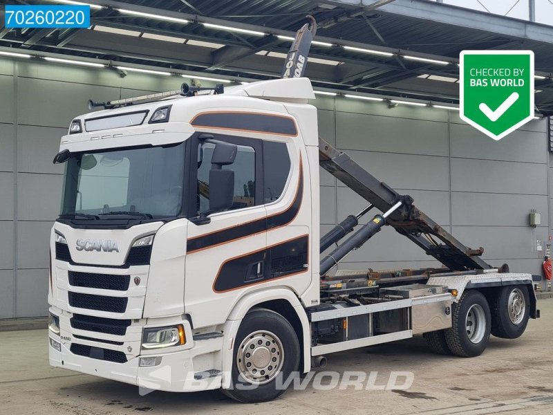 Abrollcontainer типа Scania R650 6X2 20Tons V8 Retarder ACC Lift+Lenkachse Euro 6, Gebrauchtmaschine в Veghel (Фотография 1)