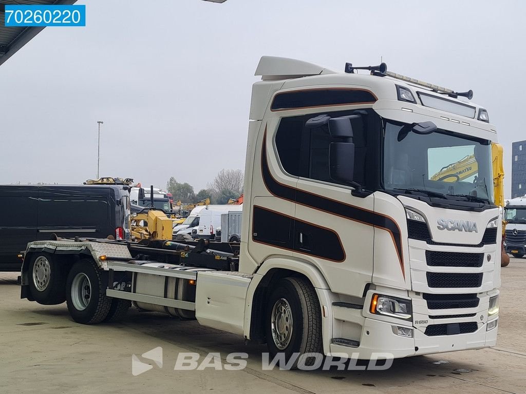 Abrollcontainer des Typs Scania R650 6X2 20Tons V8 Retarder ACC Lift+Lenkachse Euro 6, Gebrauchtmaschine in Veghel (Bild 11)