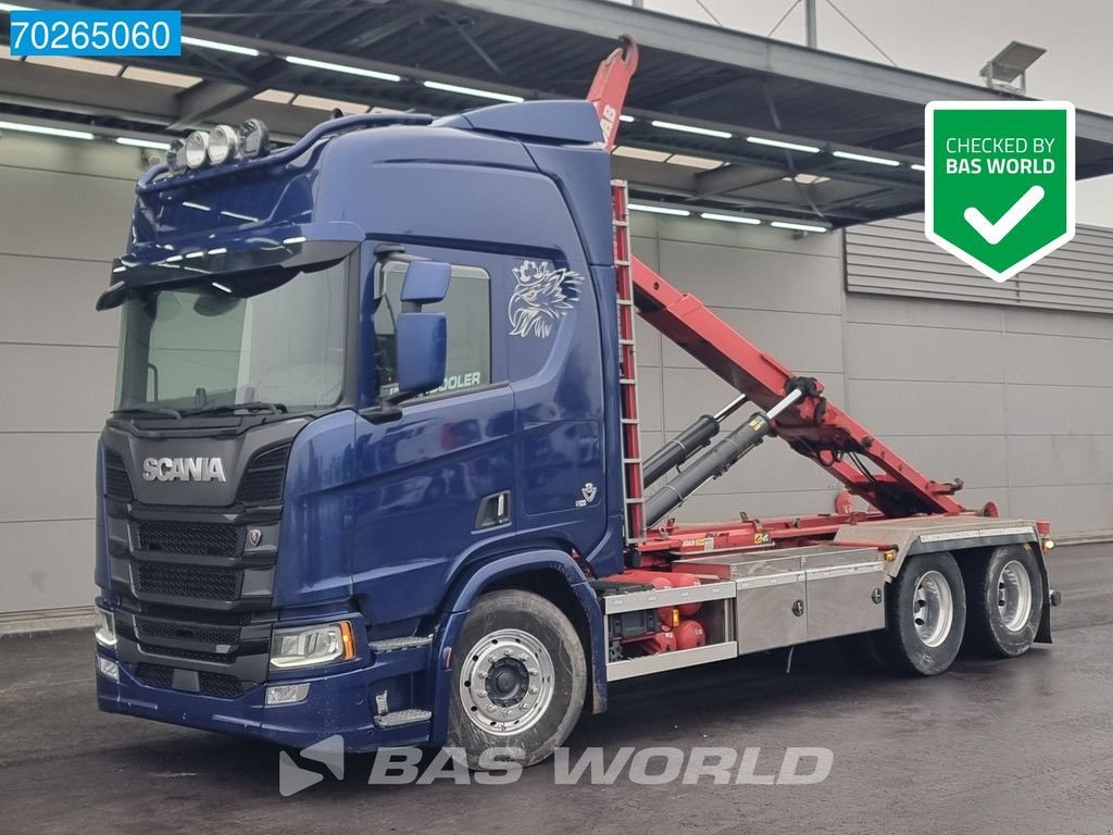 Abrollcontainer typu Scania R730 6X4 Joab 20 Tons Hook Retarder ACC Navi LED Euro 6, Gebrauchtmaschine w Veghel (Zdjęcie 1)