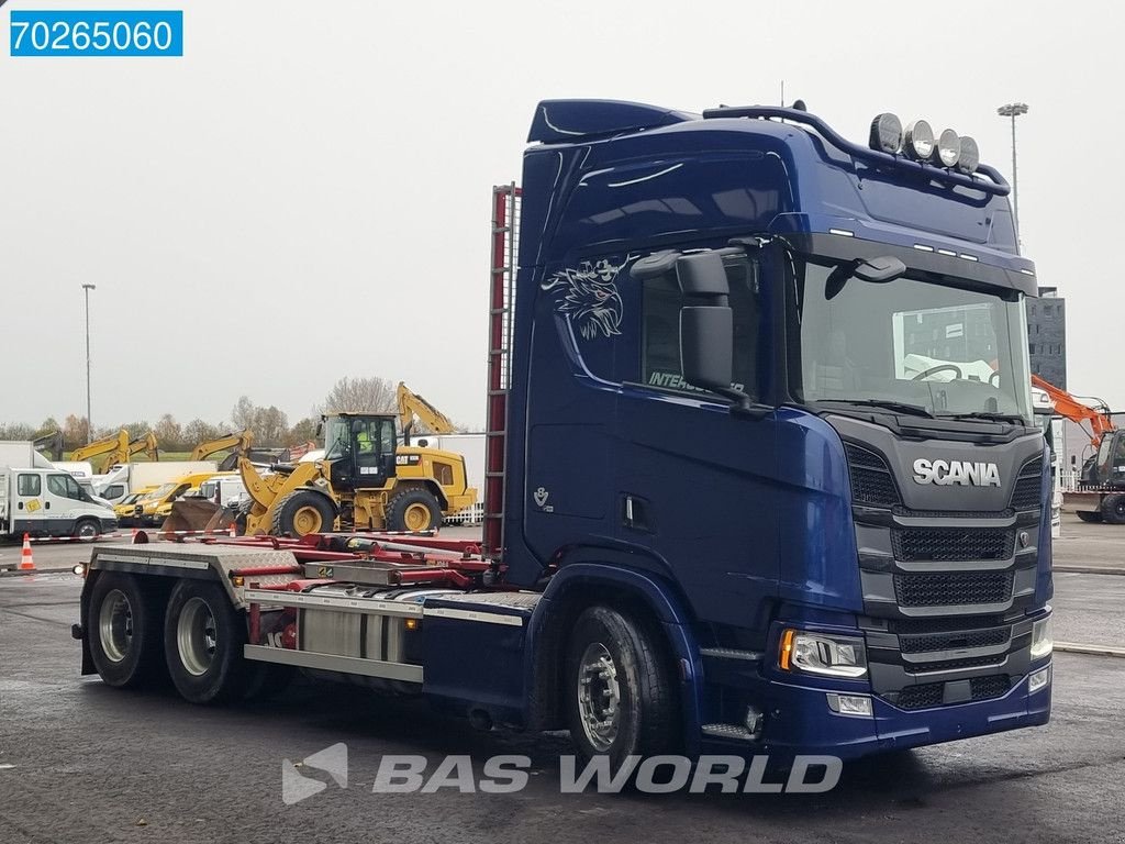 Abrollcontainer typu Scania R730 6X4 Joab 20 Tons Hook Retarder ACC Navi LED Euro 6, Gebrauchtmaschine w Veghel (Zdjęcie 10)