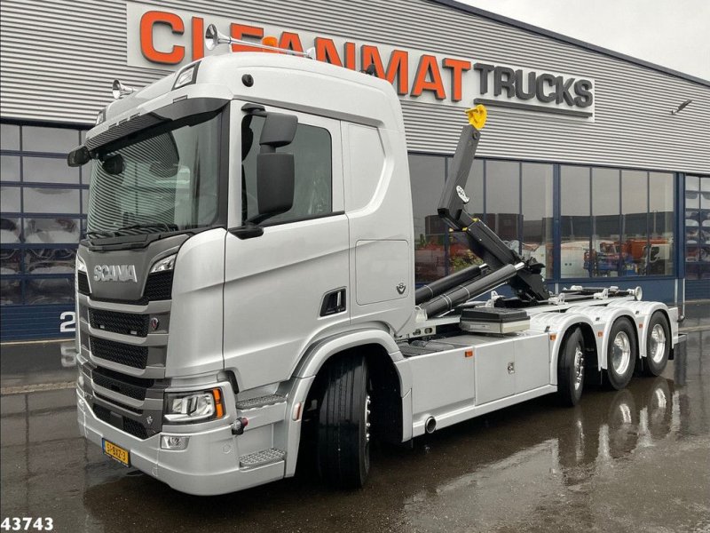 Abrollcontainer des Typs Scania R770 V8 8x2 Euro 6 Retarder Hyvalift 26 Ton NEW AND UNUSED!, Gebrauchtmaschine in ANDELST