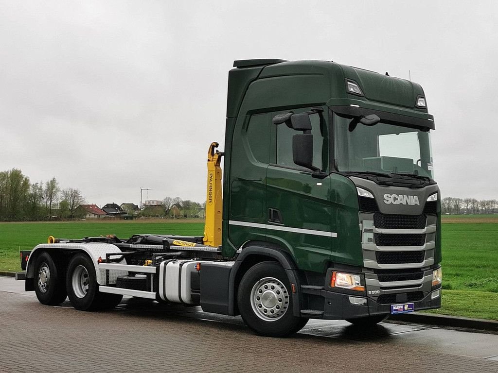 Abrollcontainer типа Scania S500 palfinger t20, Gebrauchtmaschine в Vuren (Фотография 5)