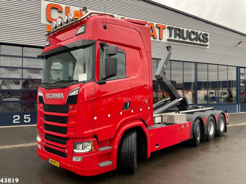 Abrollcontainer типа Scania S770 V8 8x2 Euro 6 VDL 25 Ton haakarmsysteem Just 11.115 km!, Gebrauchtmaschine в ANDELST (Фотография 1)