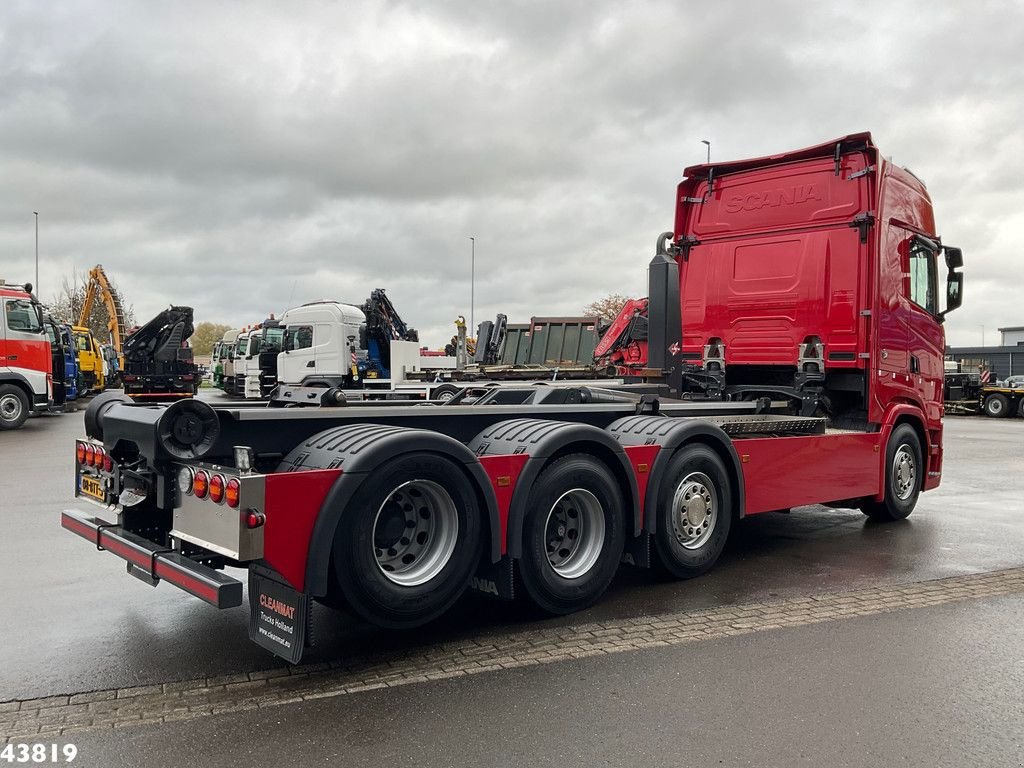 Abrollcontainer typu Scania S770 V8 8x2 Euro 6 VDL 25 Ton haakarmsysteem Just 11.115 km!, Gebrauchtmaschine v ANDELST (Obrázek 5)