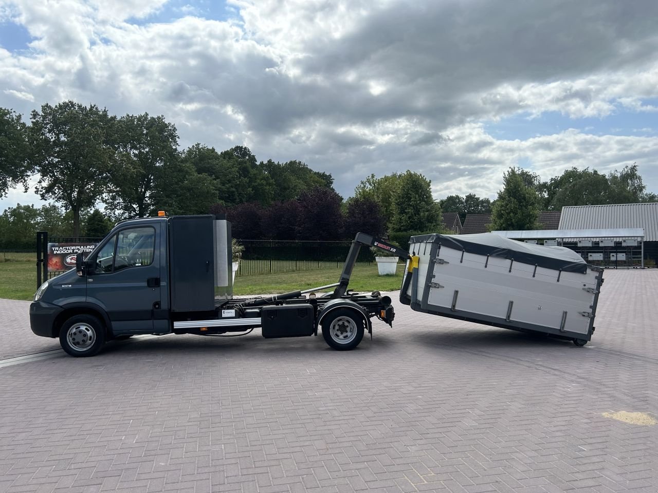 Abrollcontainer des Typs Sonstige iveco bakwagen haakarm iveco bakwagen haakarm systeem (c1 rijbewijs), Gebrauchtmaschine in Putten (Bild 4)