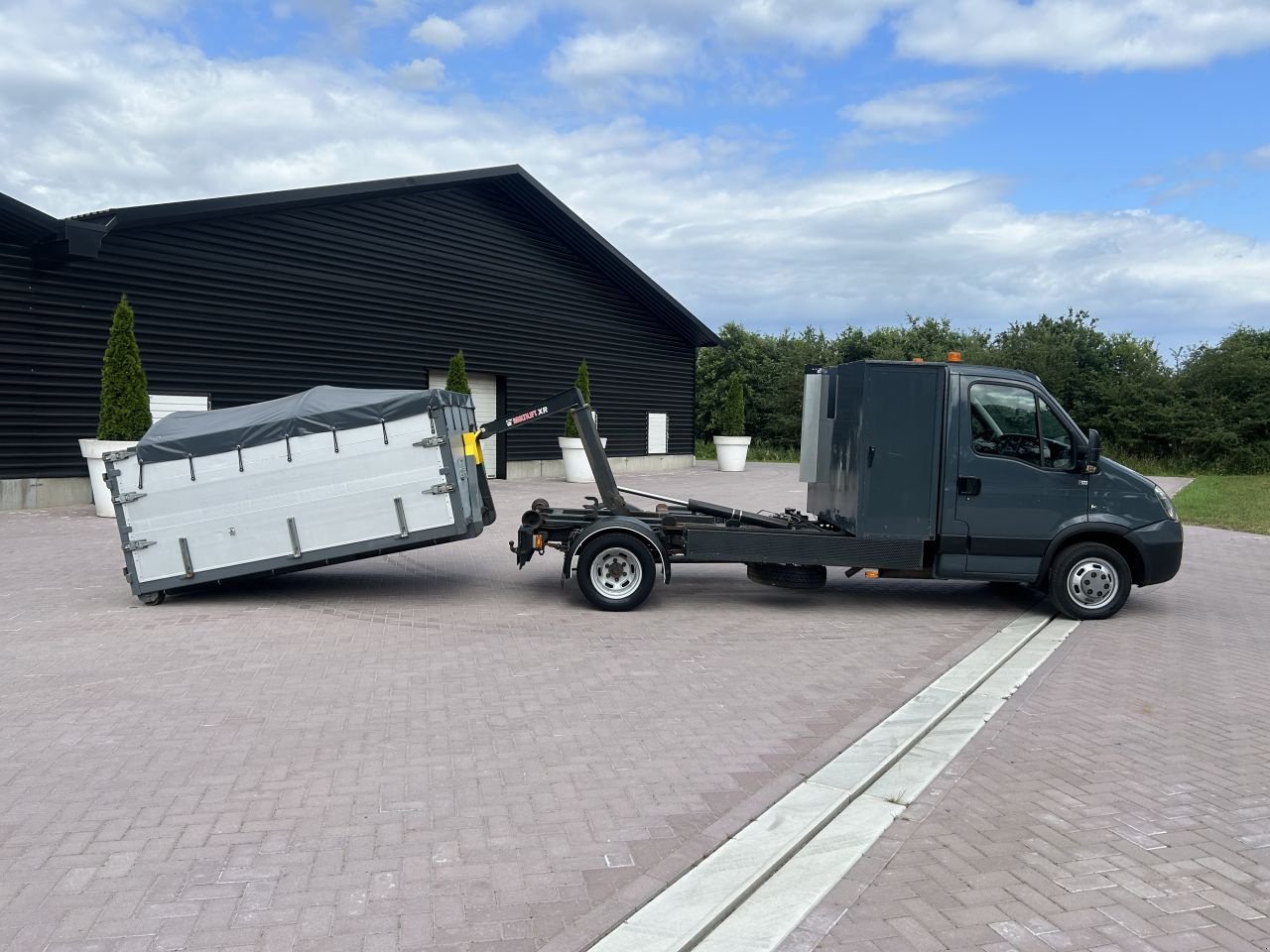 Abrollcontainer des Typs Sonstige iveco bakwagen haakarm iveco bakwagen haakarm systeem (c1 rijbewijs), Gebrauchtmaschine in Putten (Bild 3)