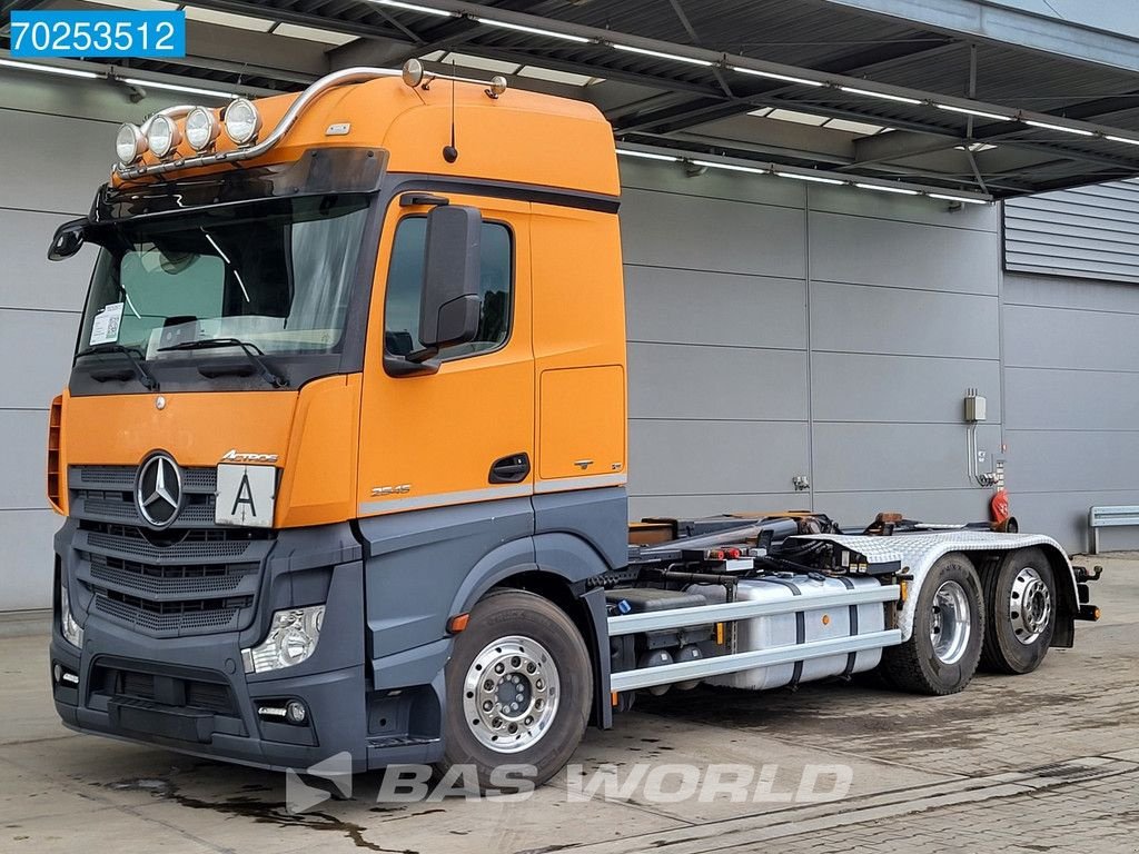 Abrollcontainer du type Sonstige Mercedes Benz Actros 2545 6X2 20tons Palfinger Lift-lenkachse Alcoa's ACC Navi, Gebrauchtmaschine en Veghel (Photo 10)