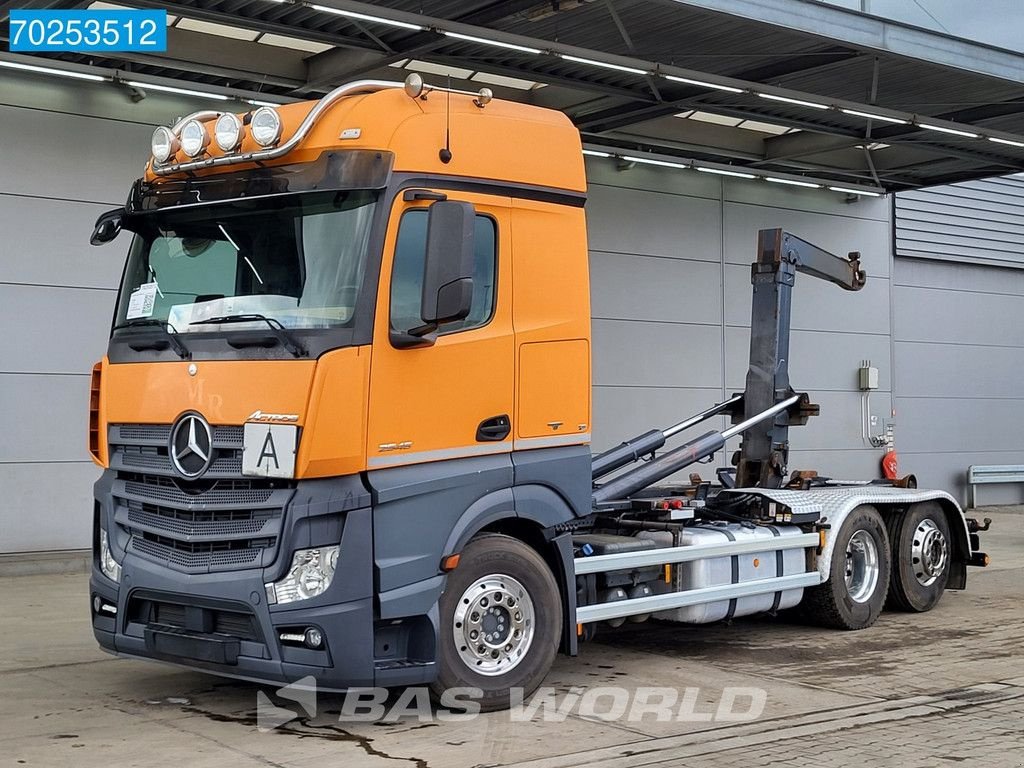 Abrollcontainer du type Sonstige Mercedes Benz Actros 2545 6X2 20tons Palfinger Lift-lenkachse Alcoa's ACC Navi, Gebrauchtmaschine en Veghel (Photo 3)