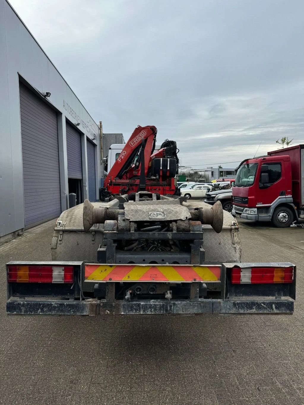 Abrollcontainer del tipo Sonstige Mercedes Benz Actros 2636 **6X4-BELGIAN TRUCK-FASSI F210 + RADIOSTEERING**, Gebrauchtmaschine In Kessel (Immagine 7)