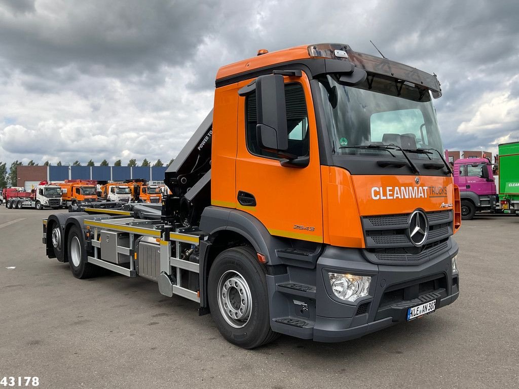 Abrollcontainer del tipo Sonstige Mercedes Benz Actros 2643 Euro 6 HMF 23 Tonmeter laadkraan, Gebrauchtmaschine In ANDELST (Immagine 4)