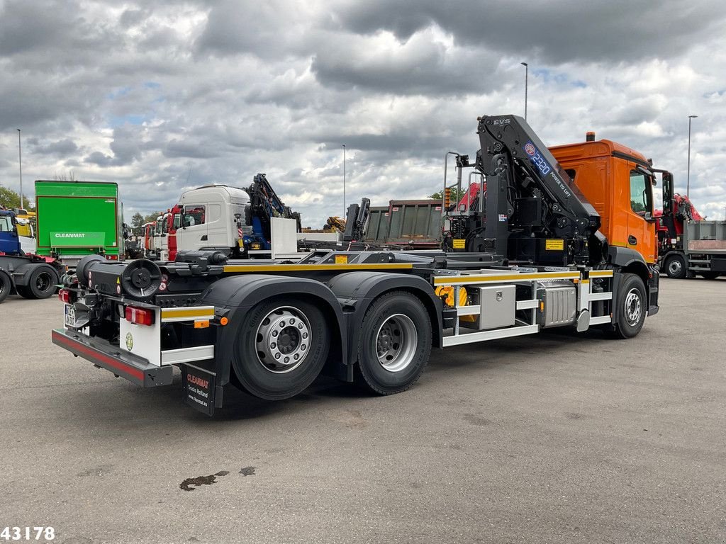 Abrollcontainer del tipo Sonstige Mercedes Benz Actros 2643 Euro 6 HMF 23 Tonmeter laadkraan, Gebrauchtmaschine In ANDELST (Immagine 5)