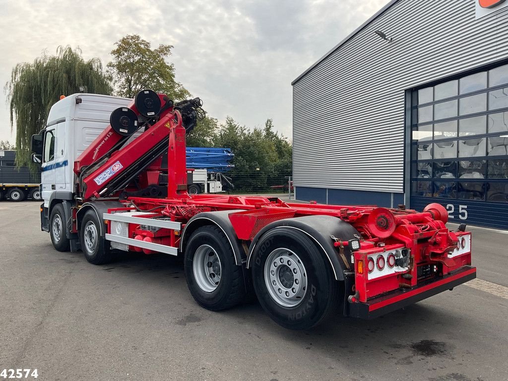 Abrollcontainer van het type Sonstige Mercedes Benz Actros 3251 V8 8x2 HMF 26 Tonmeter laadkraan bouwjaar 2014!, Gebrauchtmaschine in ANDELST (Foto 2)