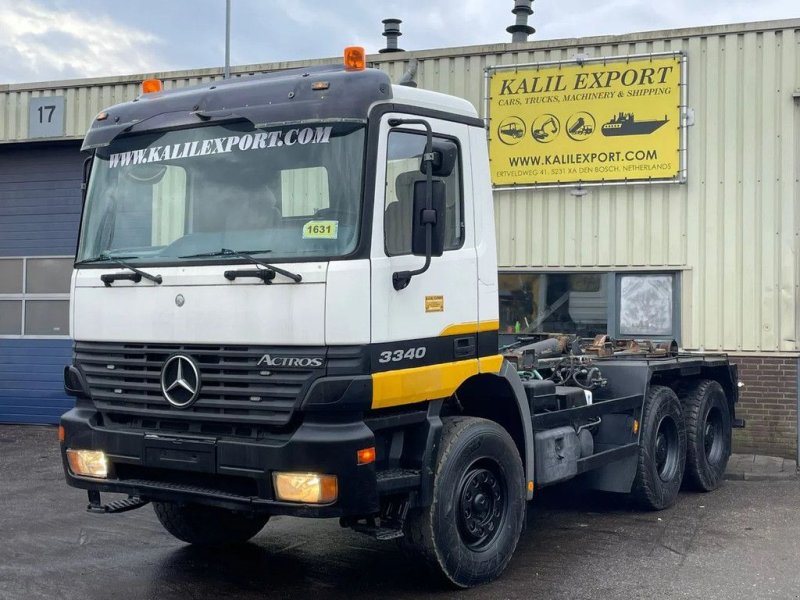 Abrollcontainer of the type Sonstige Mercedes Benz Actros 3340 Hook 6x4 V6 EPS Gearbox Full Steel Big Axle's Good C, Gebrauchtmaschine in 'S-Hertogenbosch (Picture 1)