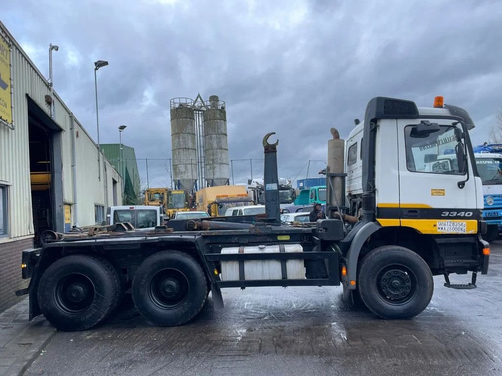 Abrollcontainer του τύπου Sonstige Mercedes Benz Actros 3340 Hook 6x4 V6 Manual Gearbox Full Steel Big Axle's Goo, Gebrauchtmaschine σε 'S-Hertogenbosch (Φωτογραφία 9)