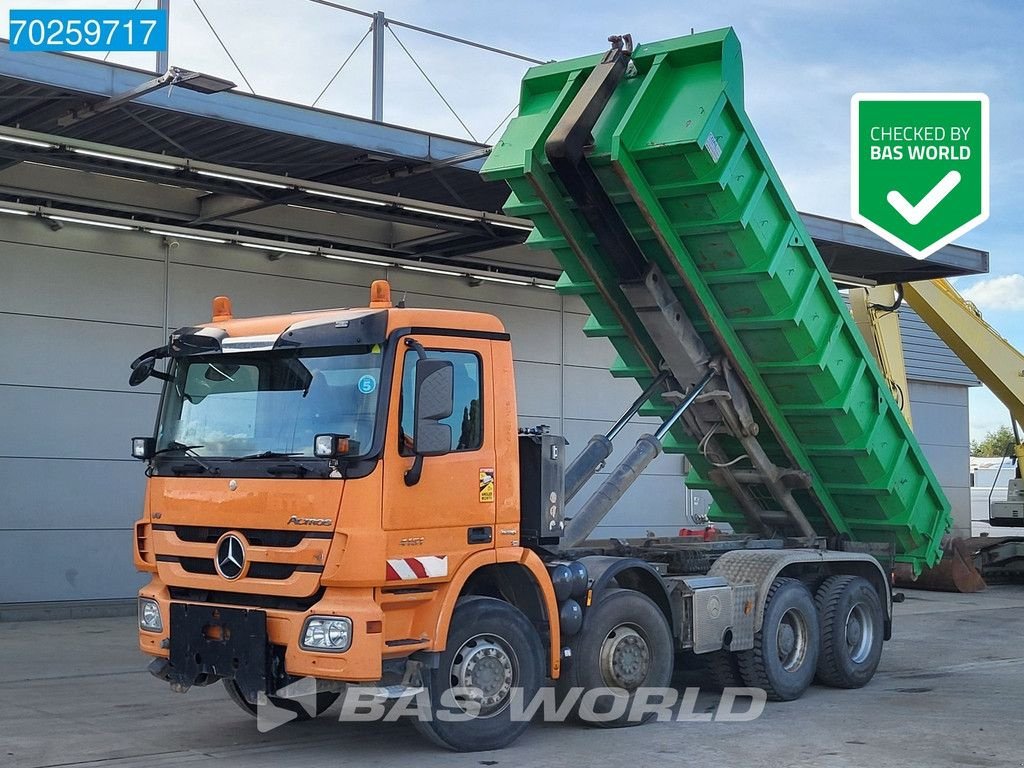 Abrollcontainer typu Sonstige Mercedes Benz Actros 4151 8X4 V8 Retarder Big-Axle 3-Pedals 26T Hook Euro 5, Gebrauchtmaschine v Veghel (Obrázek 1)