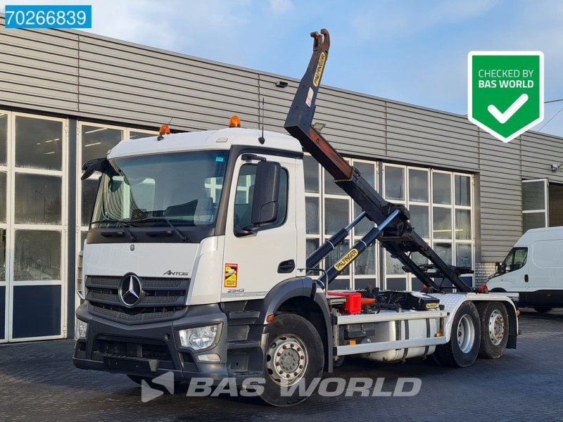 Abrollcontainer des Typs Sonstige Mercedes Benz Antos 2543 6X2 ClassicSpace Palfinger Hooklift Euro 6, Gebrauchtmaschine in Veghel (Bild 1)