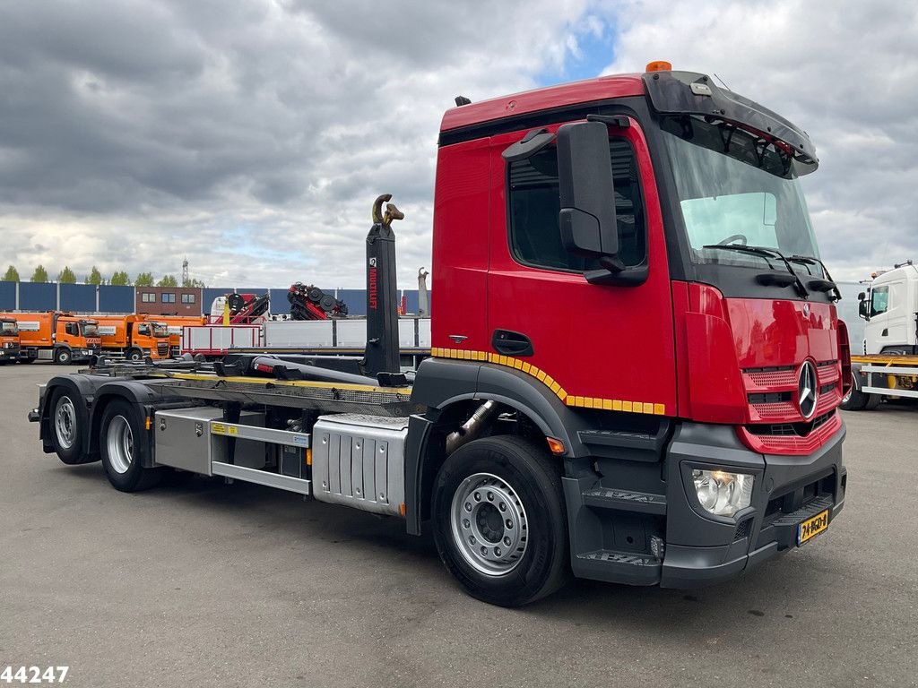 Abrollcontainer van het type Sonstige Mercedes Benz Antos 2543 6x2 Euro 6 Multilift 26 Ton haakarmsysteem, Gebrauchtmaschine in ANDELST (Foto 5)