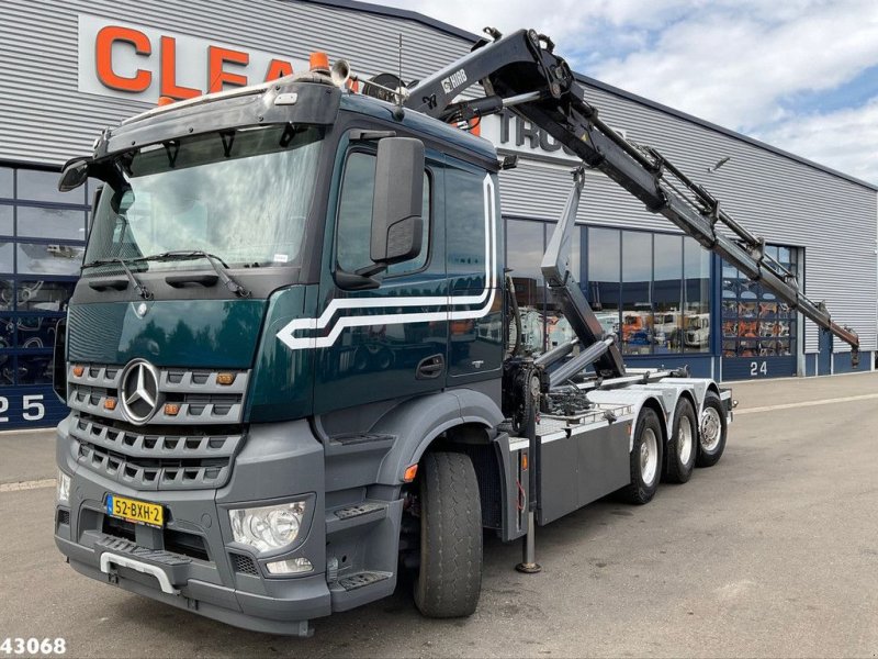 Abrollcontainer van het type Sonstige Mercedes Benz Arocs 3251 8x4 Euro 6 Hiab 28 Tonmeter laadkraan, Gebrauchtmaschine in ANDELST (Foto 1)