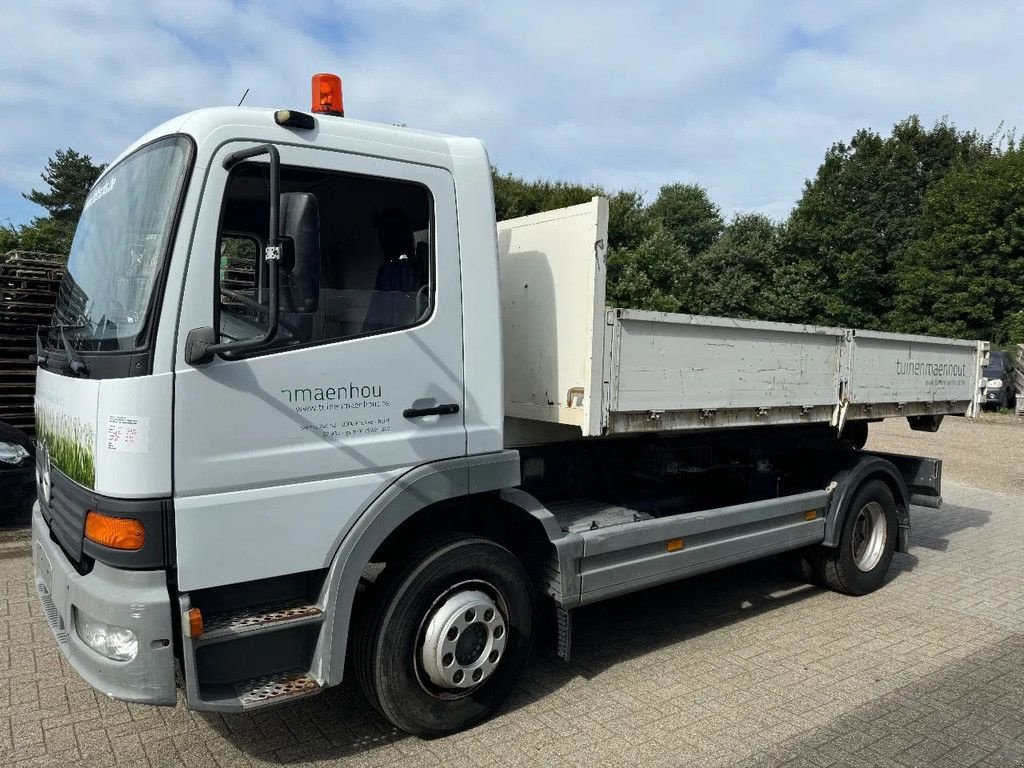 Abrollcontainer van het type Sonstige Mercedes Benz Atego 1218 **HOOKLIFT+CONTAINER-BE TRUCK**, Gebrauchtmaschine in Kessel (Foto 3)