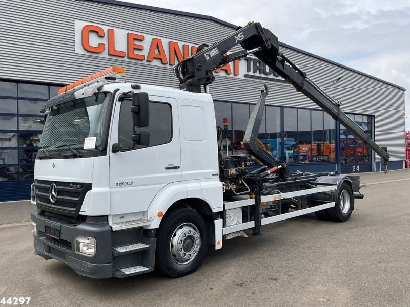 Abrollcontainer of the type Sonstige Mercedes Benz Axor 1833 Manual Hiab 16 Tonmeter laadkraan, Gebrauchtmaschine in ANDELST (Picture 1)