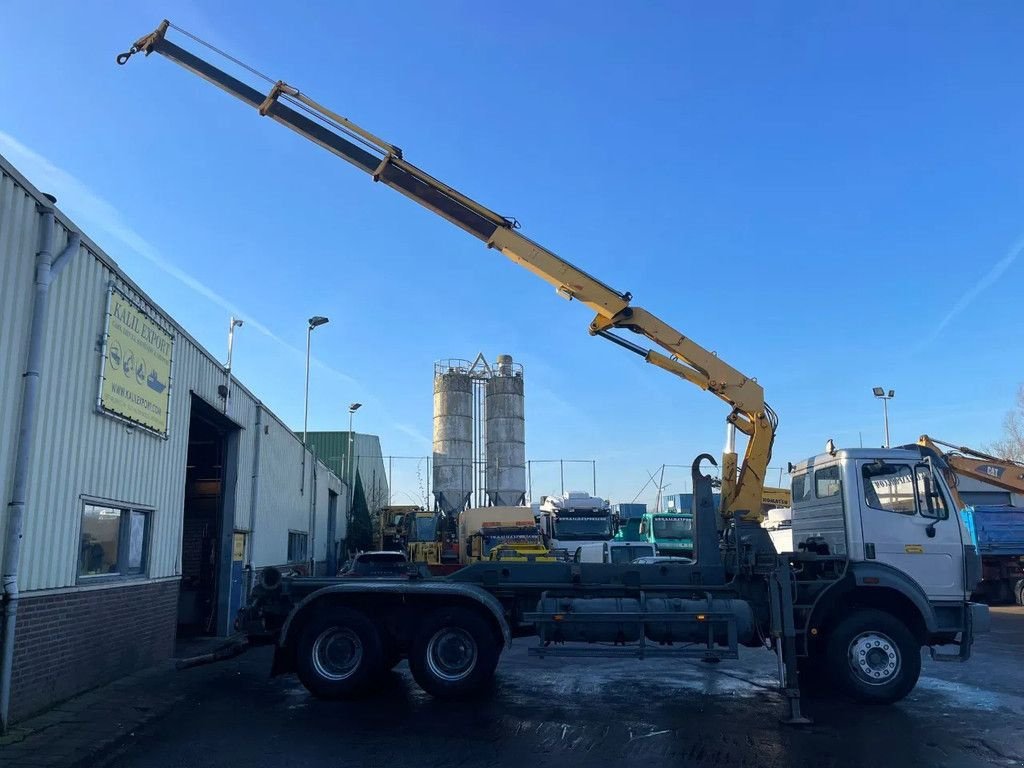 Abrollcontainer des Typs Sonstige Mercedes Benz SK 2631 Ampliroll 6x4 Atlas 140.1 Crane V6 Big Axle's Top Condit, Gebrauchtmaschine in 'S-Hertogenbosch (Bild 4)