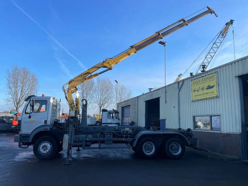 Abrollcontainer des Typs Sonstige Mercedes Benz SK 2631 Ampliroll 6x4 Atlas 140.1 Crane V6 Big Axle's Top Condit, Gebrauchtmaschine in 'S-Hertogenbosch (Bild 3)