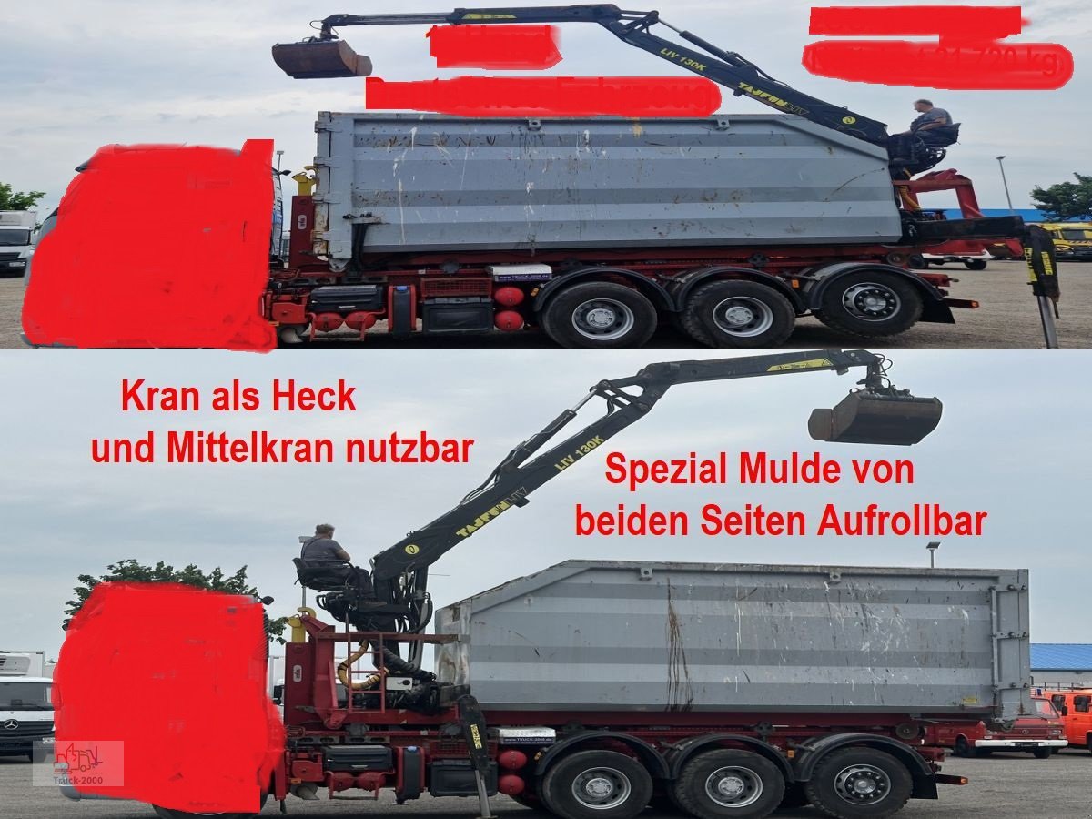 Abrollcontainer Türe ait Spezial Abrollcontainer 24m³ Kran V+H Nutzbar 3m = 4t., Gebrauchtmaschine içinde Sottrum (resim 1)