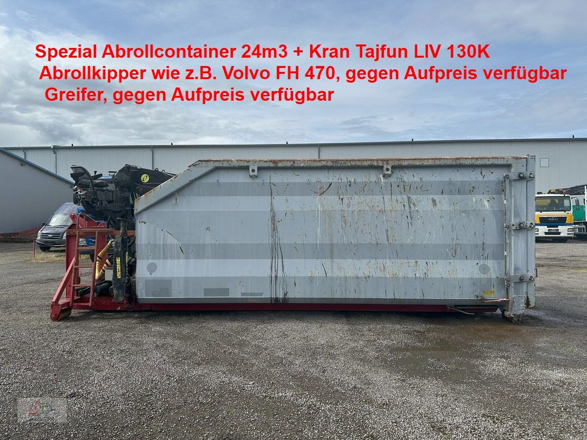 Abrollcontainer типа Spezial Abrollcontainer 24m³ Kran V+H Nutzbar 3m = 4t., Gebrauchtmaschine в Sottrum (Фотография 2)