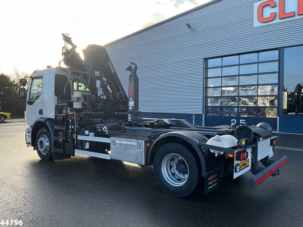 Abrollcontainer du type Volvo FE 250 Euro 6 Hiab 14 Tonmeter laadkraan Just 185.348 km!, Gebrauchtmaschine en ANDELST (Photo 2)